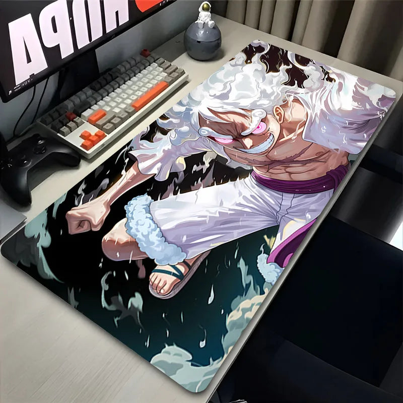 Anime Dragon Fashion Large Mouse Pad O-One Pieces Laptop Gamer Mousepad Tablepad Gaming Accessories L-Luffy Non-Slip Desk Carpet