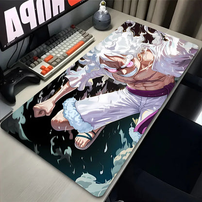 Anime Dragon Fashion Large Mouse Pad O-One Pieces Laptop Gamer Mousepad Tablepad Gaming Accessories L-Luffy Non-Slip Desk Carpet