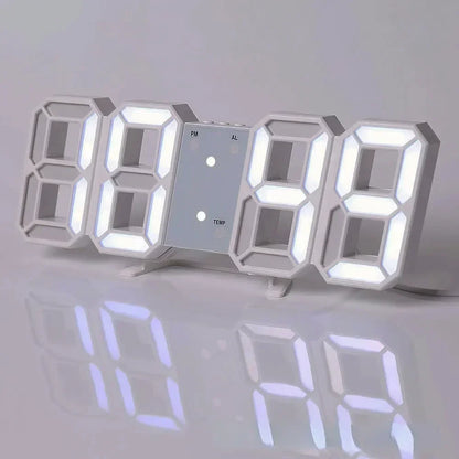 Digital Wall Clock Desk Watches Electronic Alarm Modern Home Decoration for Bedroom Decor Interior Led Table Clocks Living Room