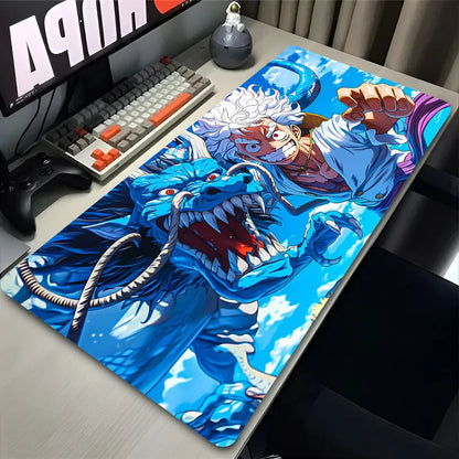 Anime Dragon Fashion Large Mouse Pad O-One Pieces Laptop Gamer Mousepad Tablepad Gaming Accessories L-Luffy Non-Slip Desk Carpet